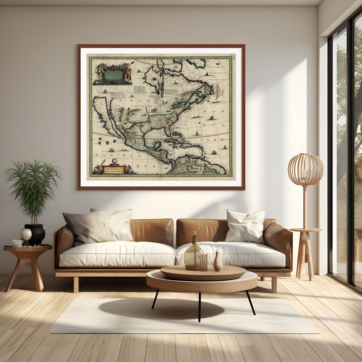 América Septentrional, 1652