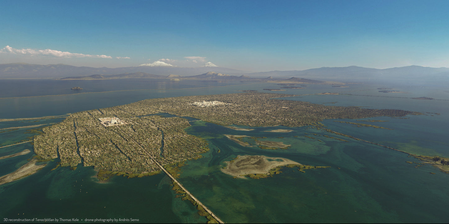Canvas de Tenochtitlan y Tlatelolco