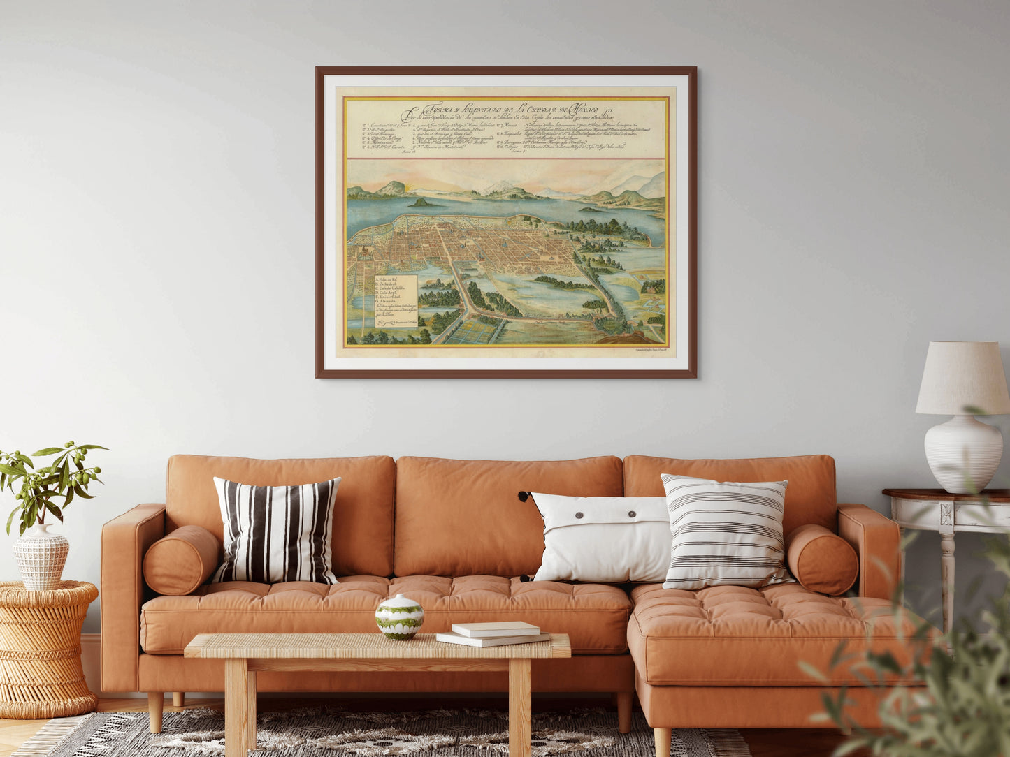 Plano de Trasmonte Ciudad de México