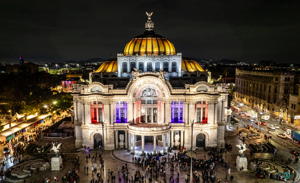 Palacio de Bellas Artes de Noche