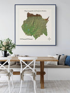 Mapa Topográfico de Morelos