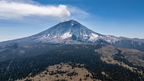 Fotografía aérea del volcán Popocatépetl (vista 3)